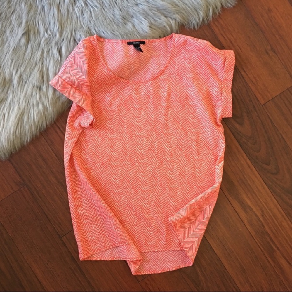 Forever 21 Blouse Short Sleeve Top